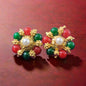 MULTI COLOR ANTIQUE EARSTUDS