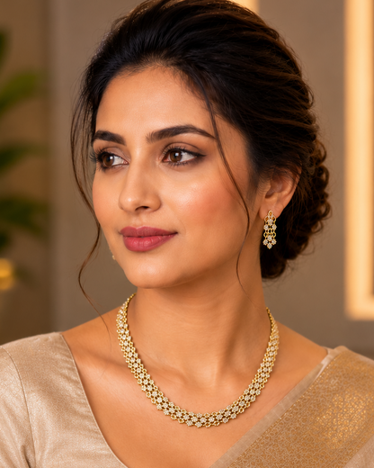 Minimalist Gold-Tone Necklace Set