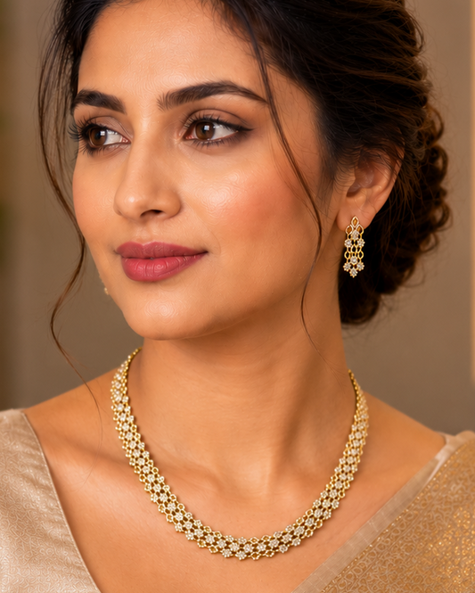 Minimalist Gold-Tone Necklace Set