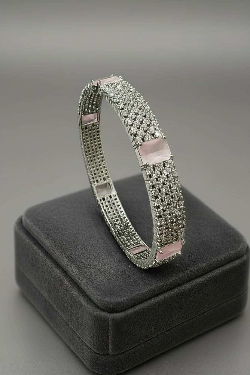 Diamond Replica Peach Bangle