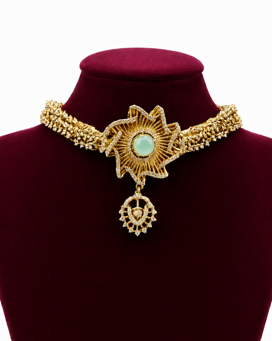 The V-5 Choker Necklace Set