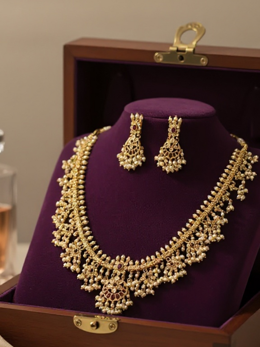 Long Guttapusalu Necklace