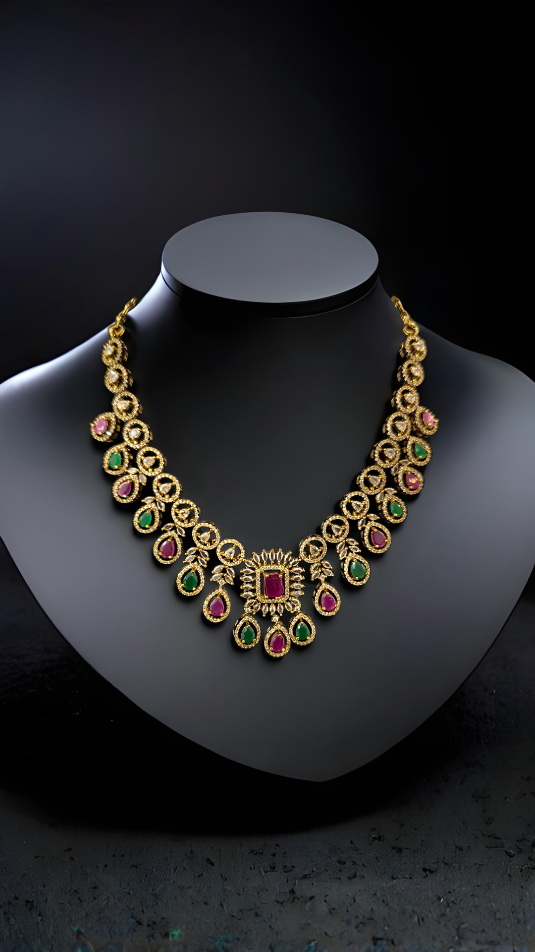 Multistone  Varnika Necklace