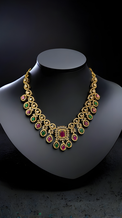 Multistone  Varnika Necklace