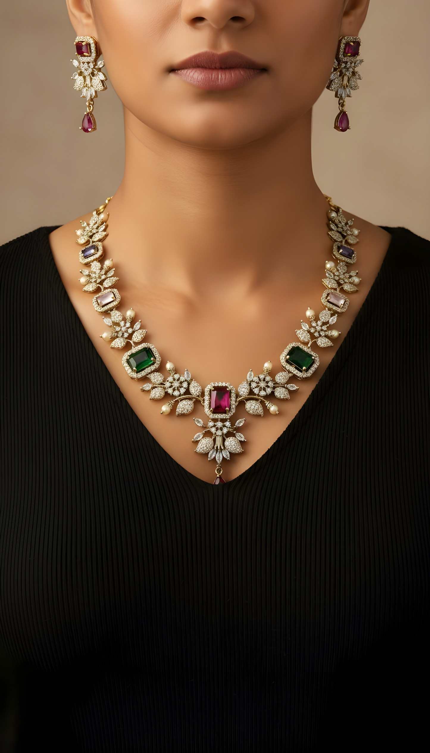 Rivana AD Necklace