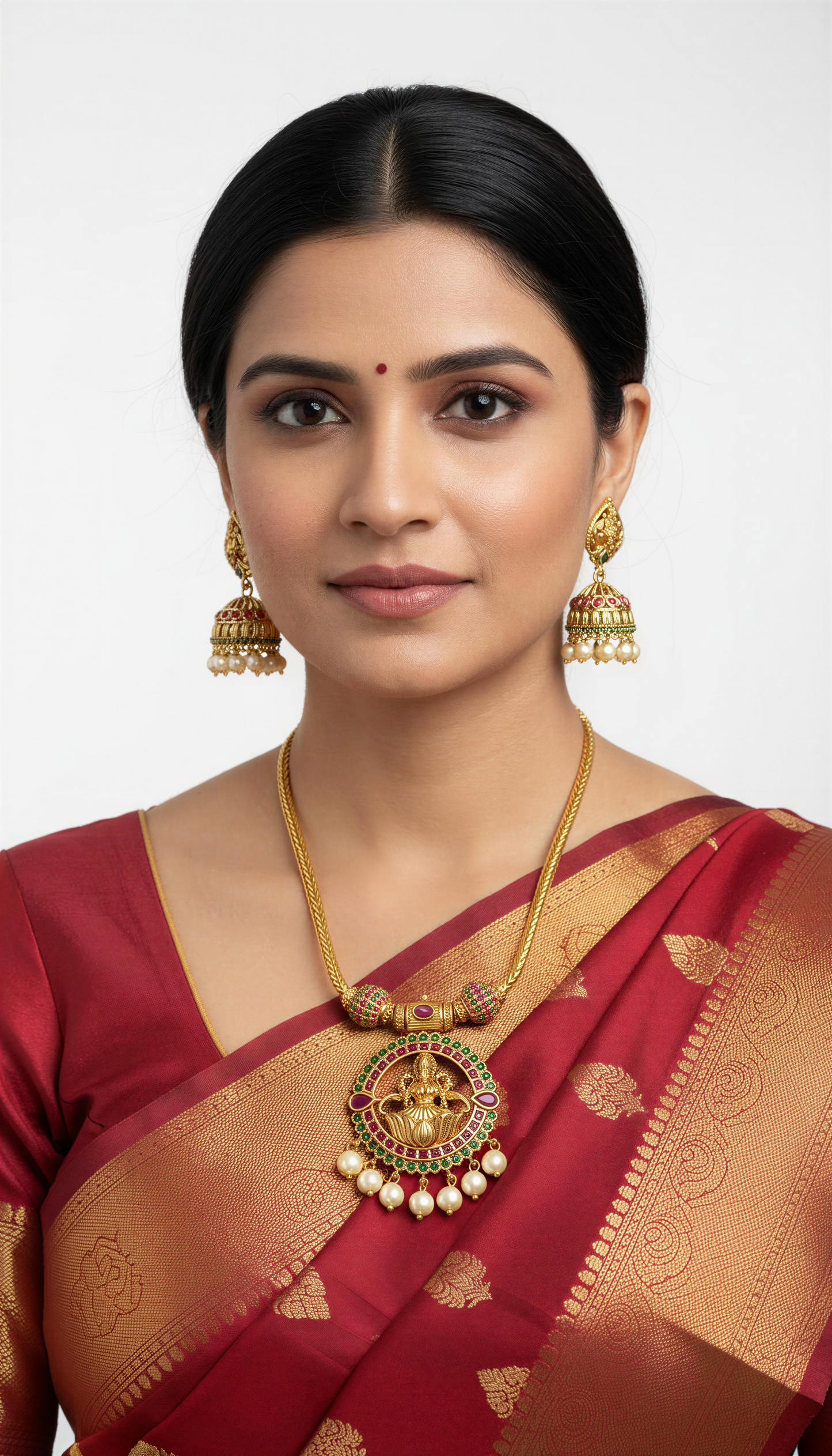 Lasya Lakshmi Pendant Necklace