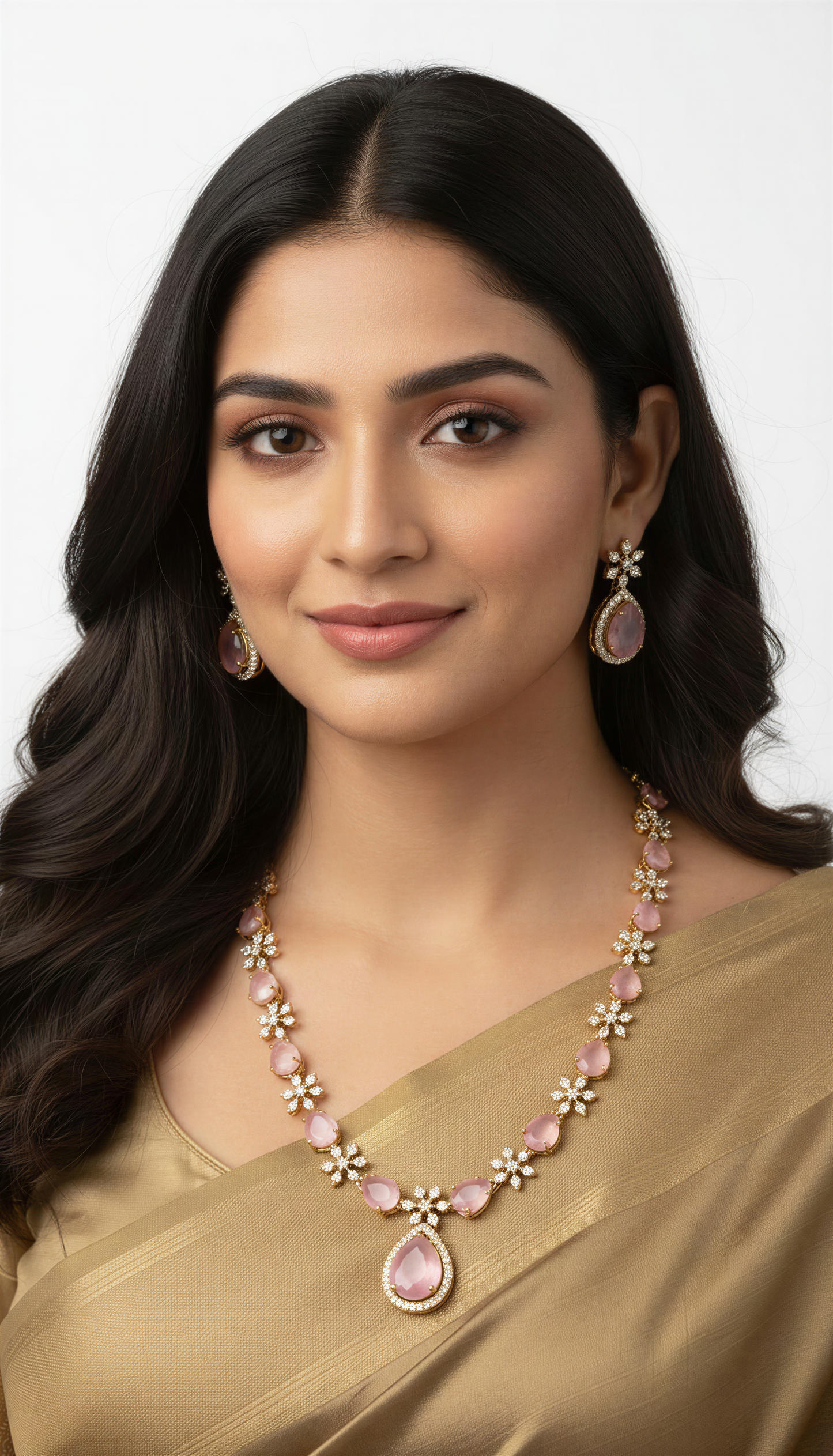 Eva CZ Diamond replica Necklace