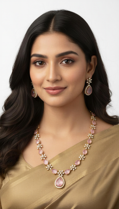 Eva CZ Diamond replica Necklace