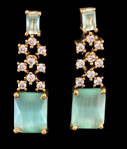 Juhi Multi CZ  Necklace