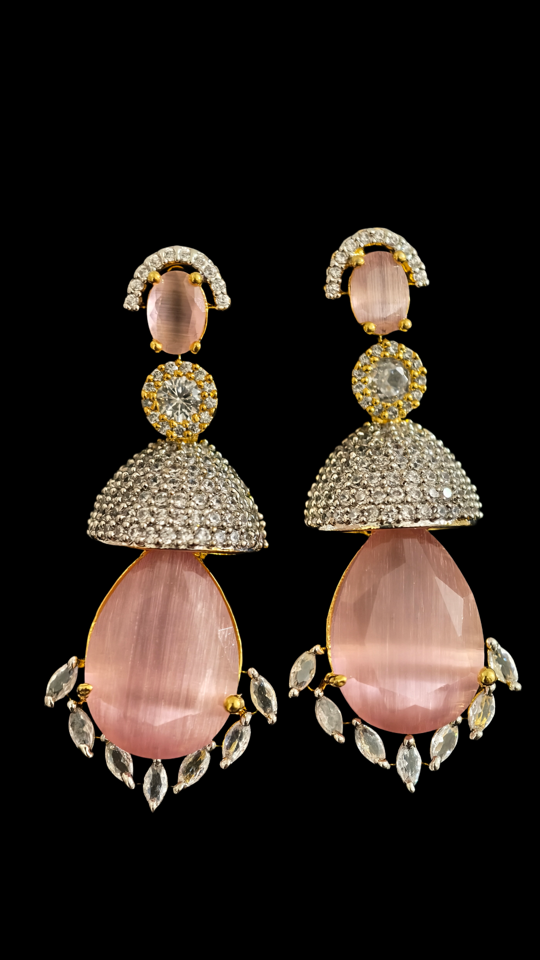 Madhuri Royal Victorian AD Necklace & Earrings