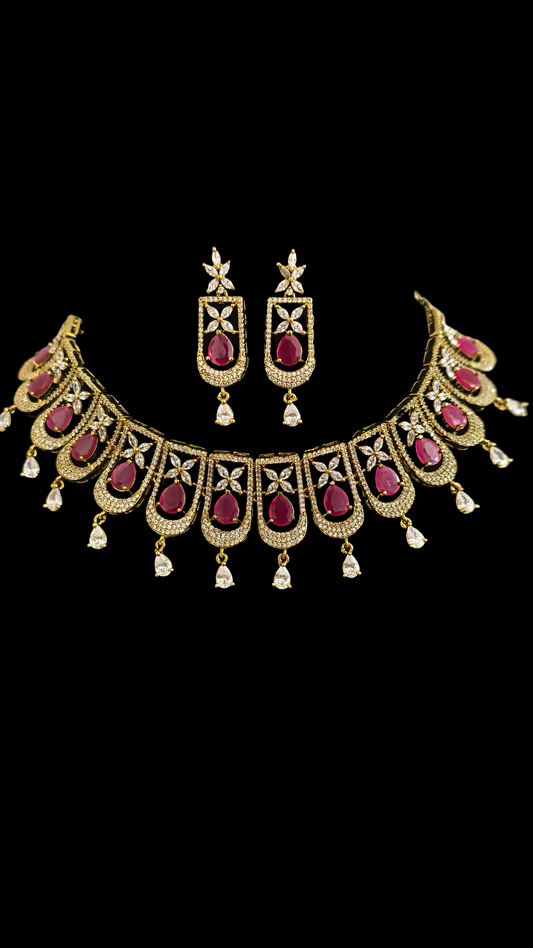 Dimple Royal Coral Necklace