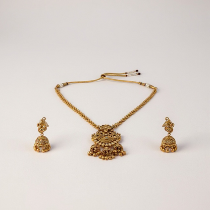 Jyothika Jhumiki Pendant Necklace
