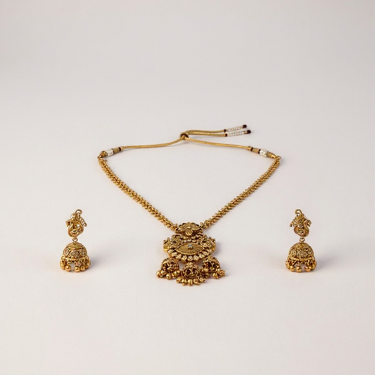 Jyothika Jhumiki Pendant Necklace