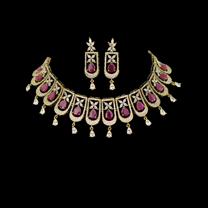 Dimple Royal Coral Necklace