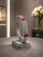 Diamond Replica Ruby Stone Bangle