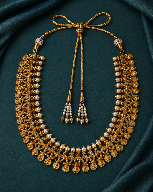 Premium Temple CZ Mango Necklace