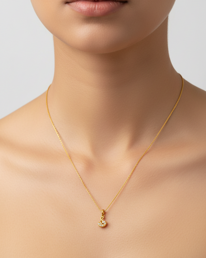 Swan Pendant Chain Necklace