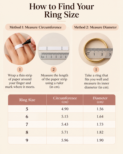 Baguette-Set Gold & Silver Nail Wrap Ring