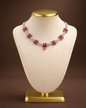 Alvira CZ  Party Wear  Rhodium- Plated Necklace