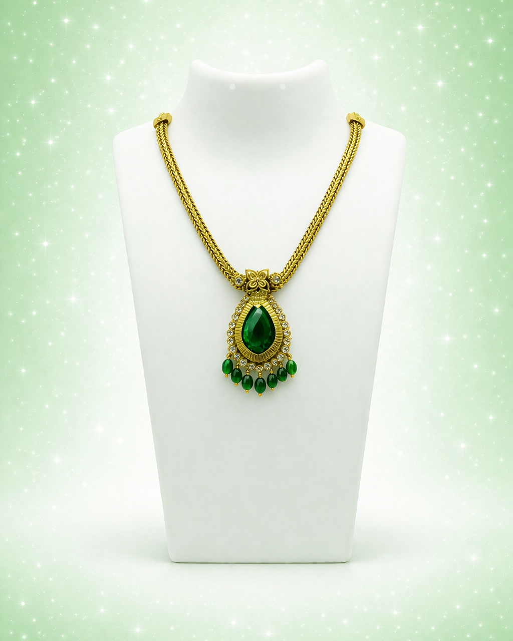 Minerva Emeralddrop Necklace