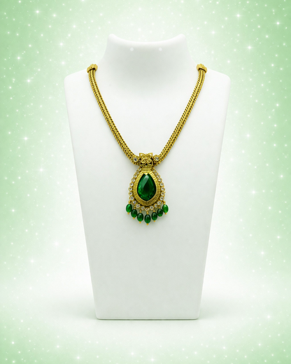 Minerva Emeralddrop Necklace