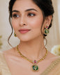Royal Indo-Victorian Fusion Premium CZ Necklace Set
