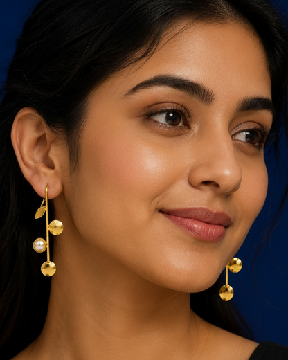 Lunara Pearl Earrings