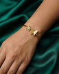 Bloom & Flutter Golden Bracelet
