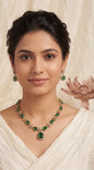 Nur Emerald Green Luxe Necklace