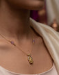 invisible Chain with Pink Beads