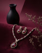 Zara Ruby Luxe Bridal Necklace Set