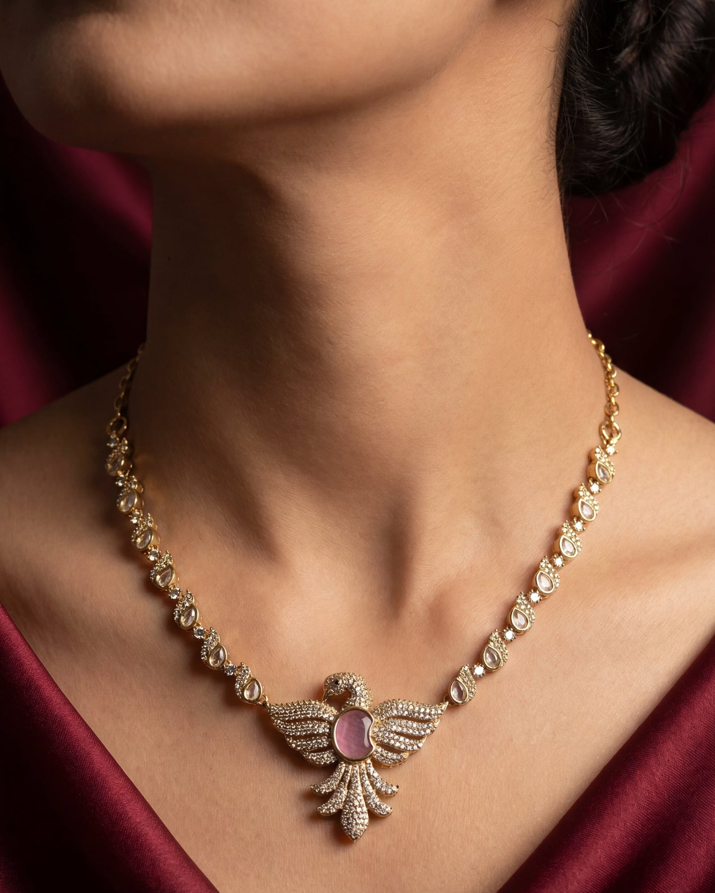 The Crimson Heritage Necklace
