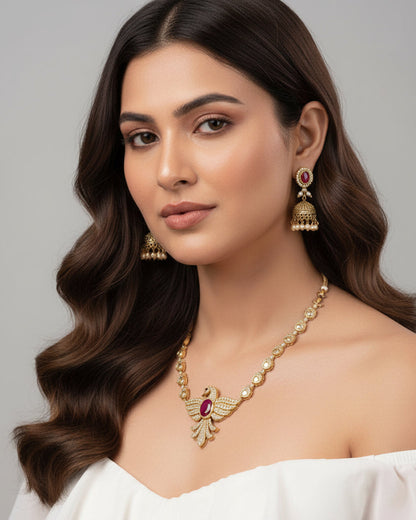 The Crimson Heritage Necklace