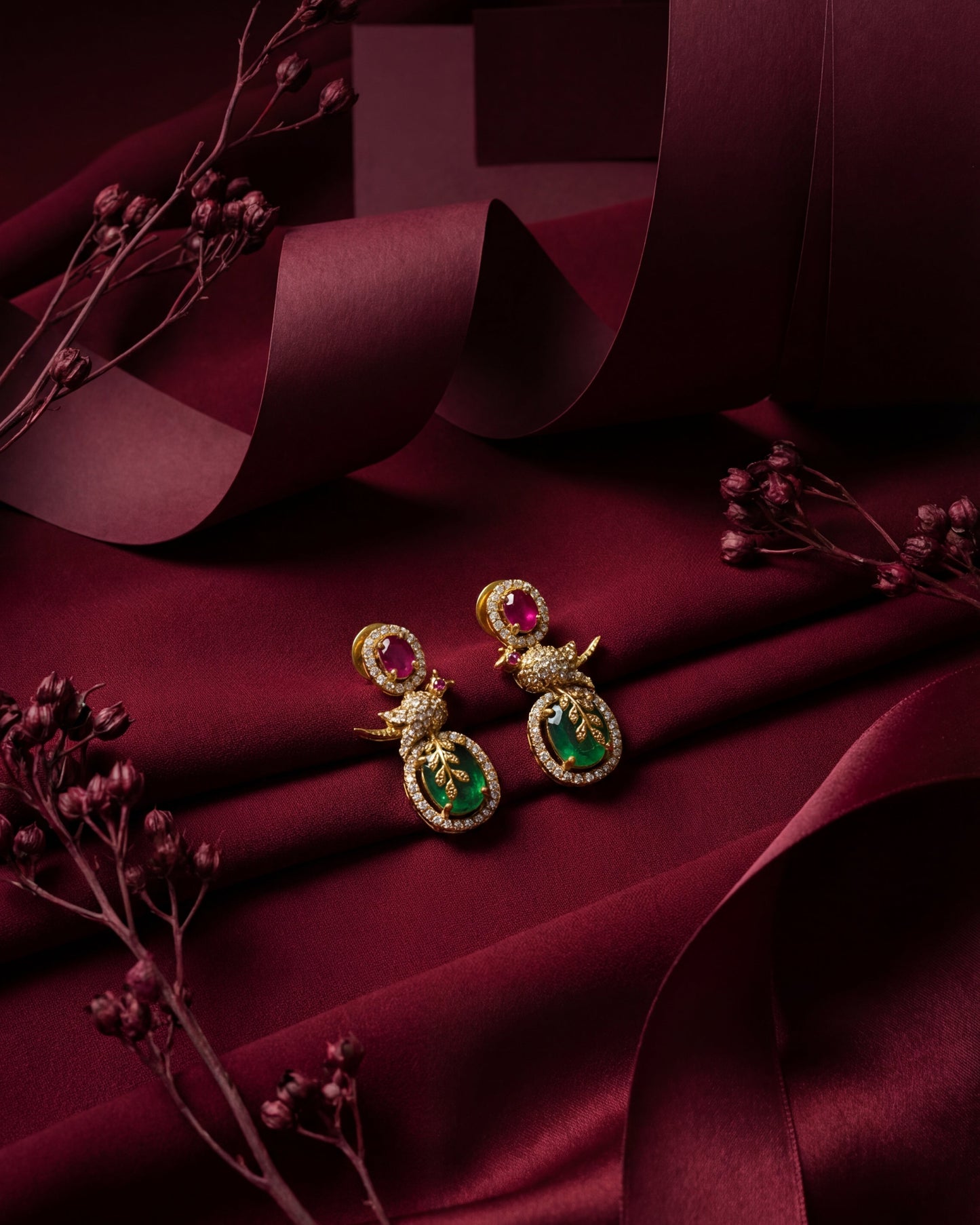 Sanvi Chidiya Statement  Premium Necklace