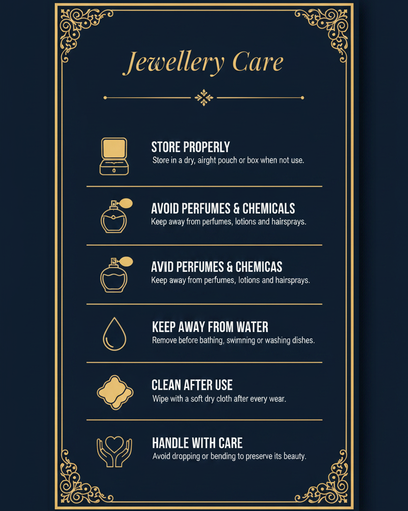 Jewellery Care – Extra Padding for 4:5 Crop